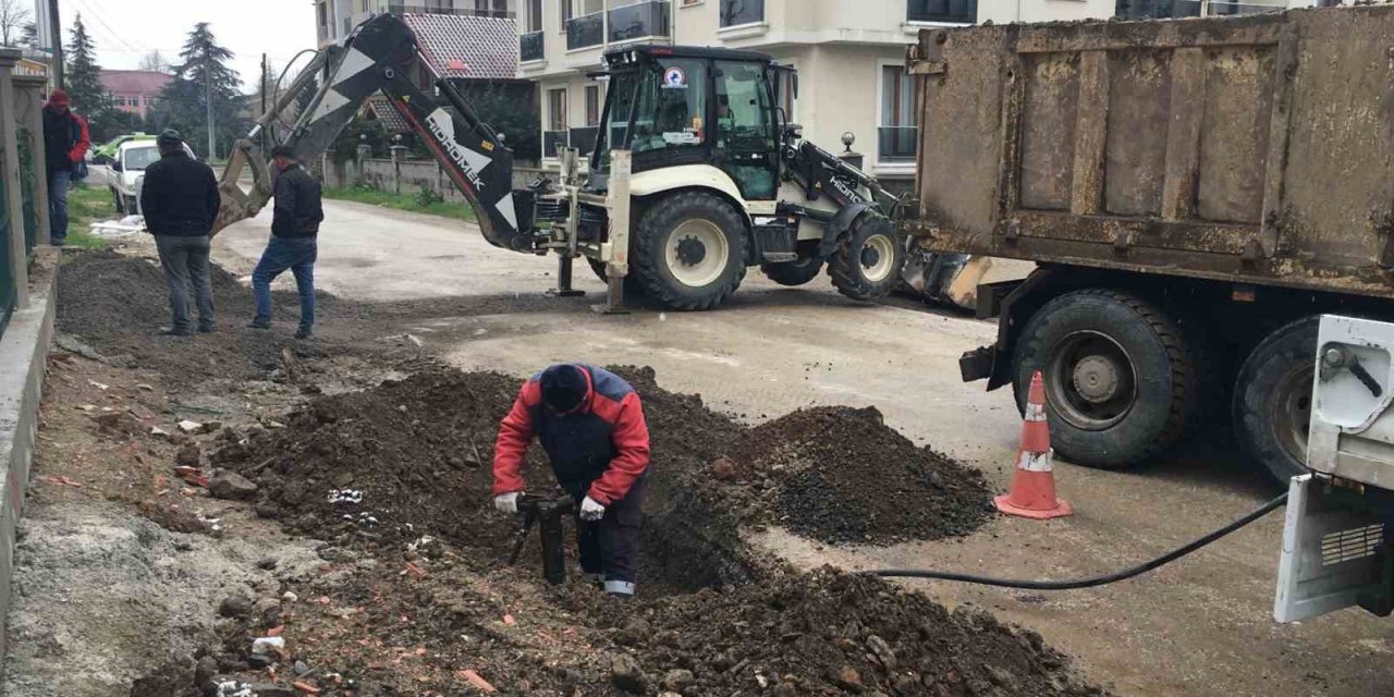 Alt yapıda çalışmalar sürüyor