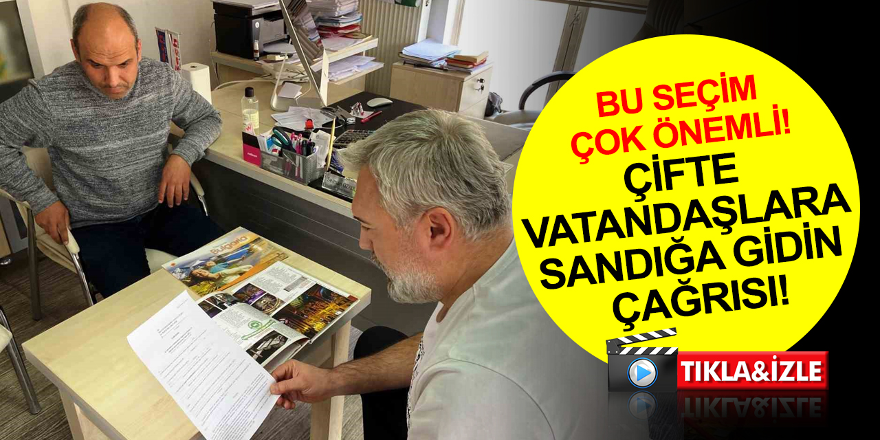 Konya Balkan Türkleri Derneği'nden 'bu seçim çok önemli' açıklaması! Çifte vatandaşlara sandığa gidin çağrısı