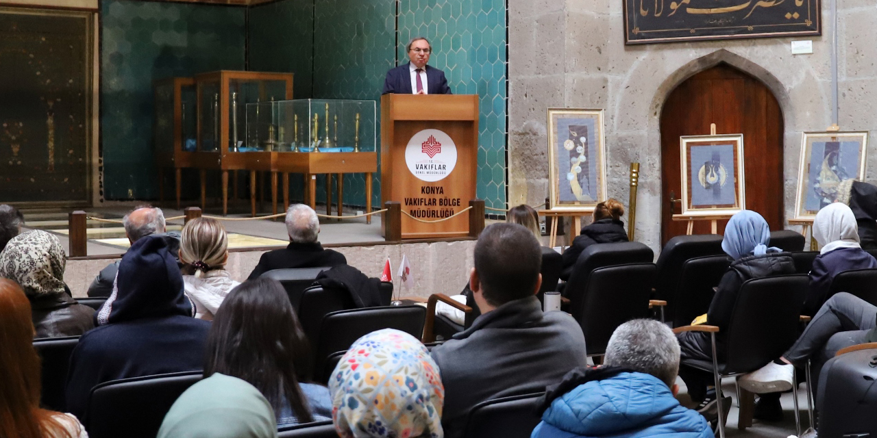 Prof. Ramazan Altıntaş 'Sadreddin Konevi’nin Kelam İlmine Katkısı'nı anlattı
