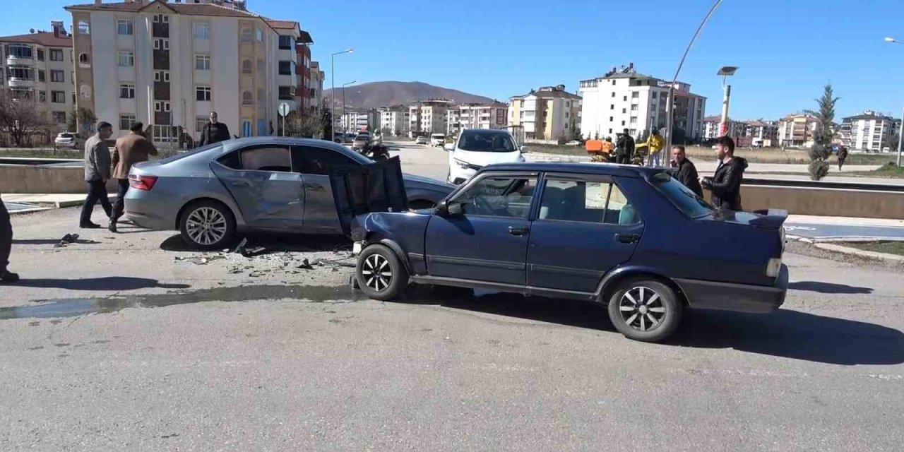 Elazığ’da trafik kazası: 1 yaralı