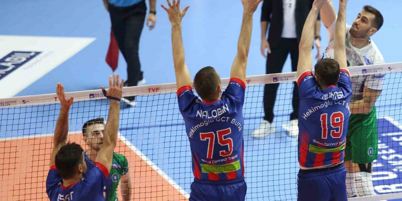 Büyükşehir Belediyespor Bursa derbisinde Hekimoğlu GCT Voleybol İhtisas’a konuk olacak