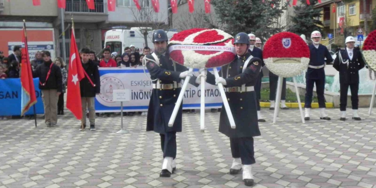 İkinci İnönü Zaferinin 102. yılı törenle kutlandı