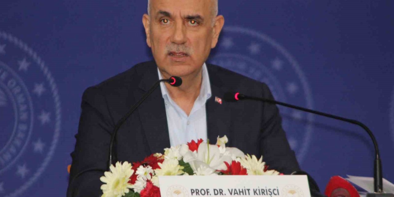 Tarım ve Orman Bakanı Kirişci: "(Tarım ve Orman Kanunu) Bu devrim niteliğinde bir kanundur"
