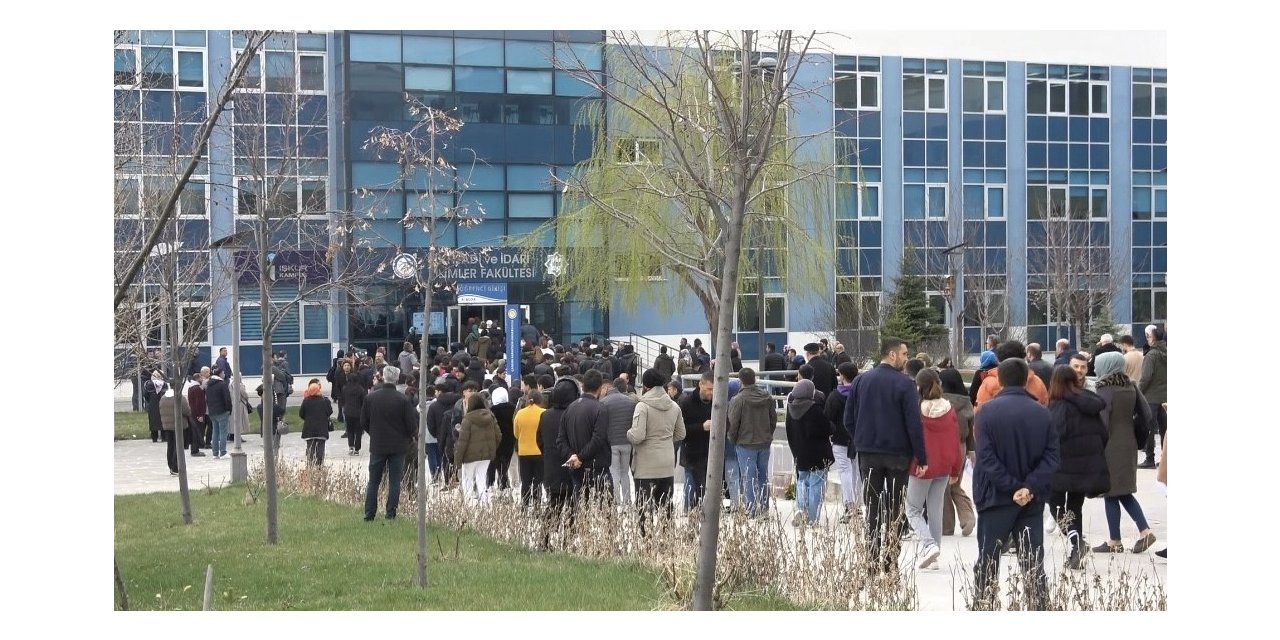 Çankırı’da MSÜ sınavı heyecanı