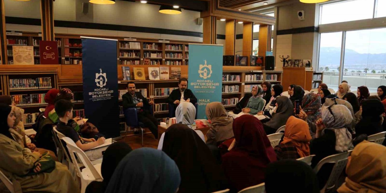 Ramazan söyleşisinde okuma kültürü anlatıldı