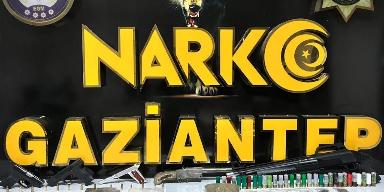 Gaziantep’te uyuşturucu operasyonu: 23 gözaltı