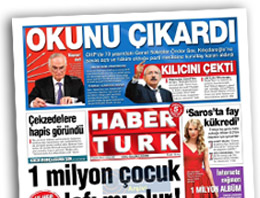 Habertürk Gazetesi 'B' okunu çıkardı