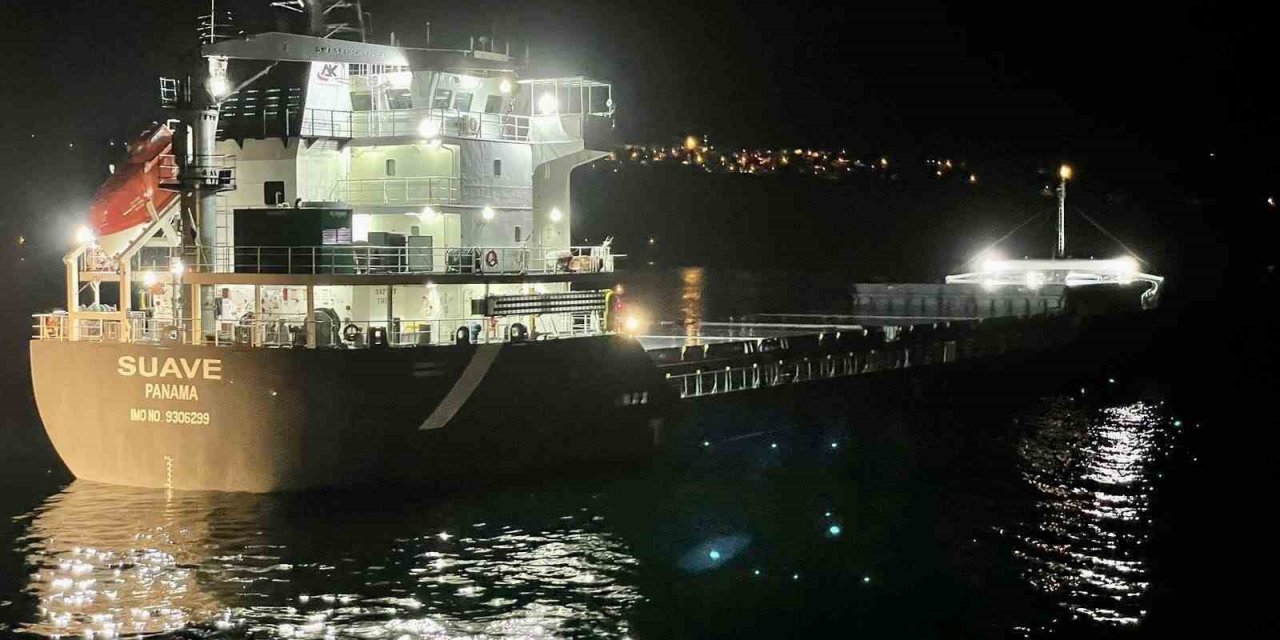 Çanakkale Boğazı’nda kuru yük gemisi makine arızası yaptı