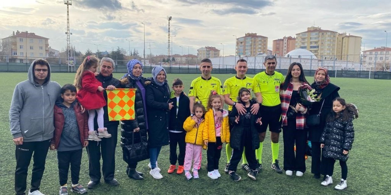 Hakem Suat Alptekin jübile yaptı