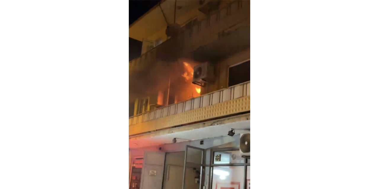Bursa’da iki katlı evde korkutan yangın