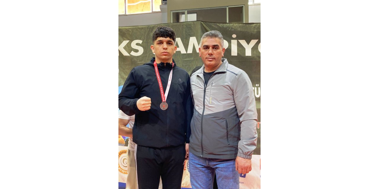 Dilovası Belediyespor’un genç sporcusu Türkiye 3’üncüsü oldu