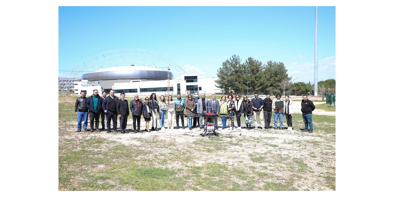 İlk Yerli Tarımsal İnsansız Hava Aracı (TİHA) tanıtıldı