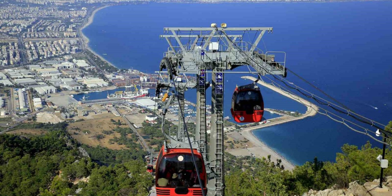 Tünektepe Teleferik hizmete başlıyor