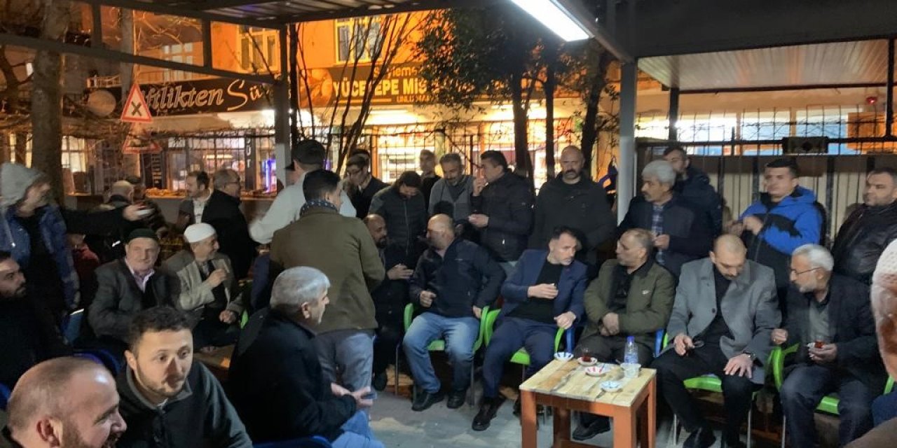 MHP Yıldırım’da mahalle mahalle geziyor