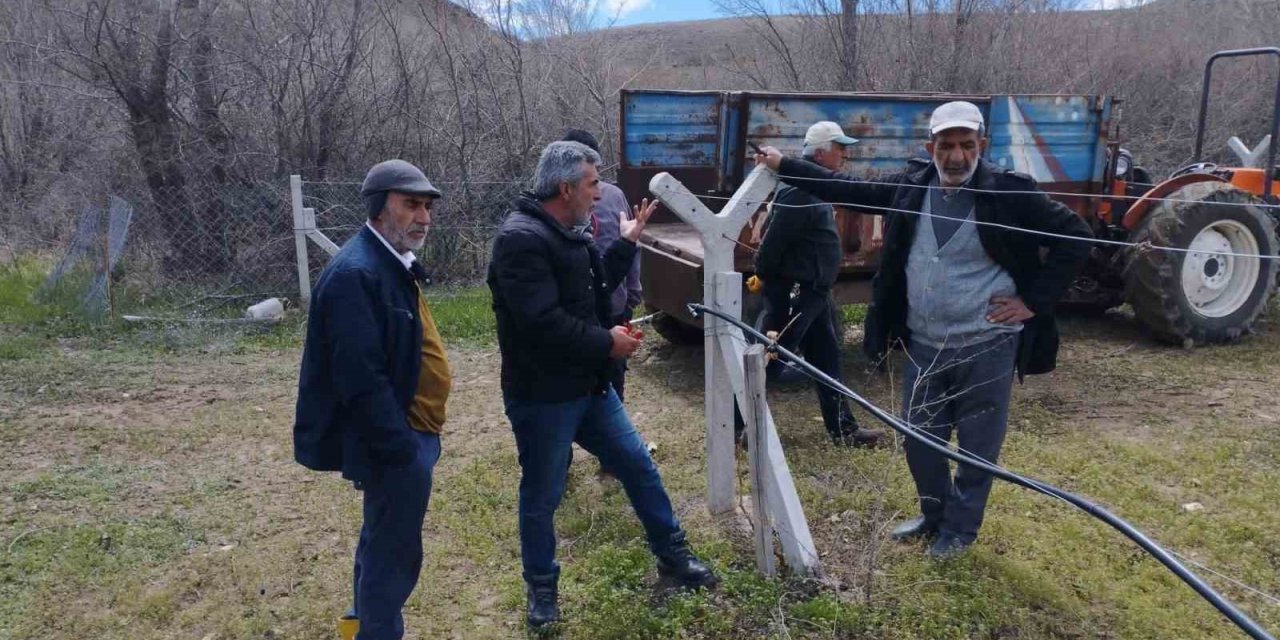 Elazığ’da çiftçilere bağ budama eğitimi