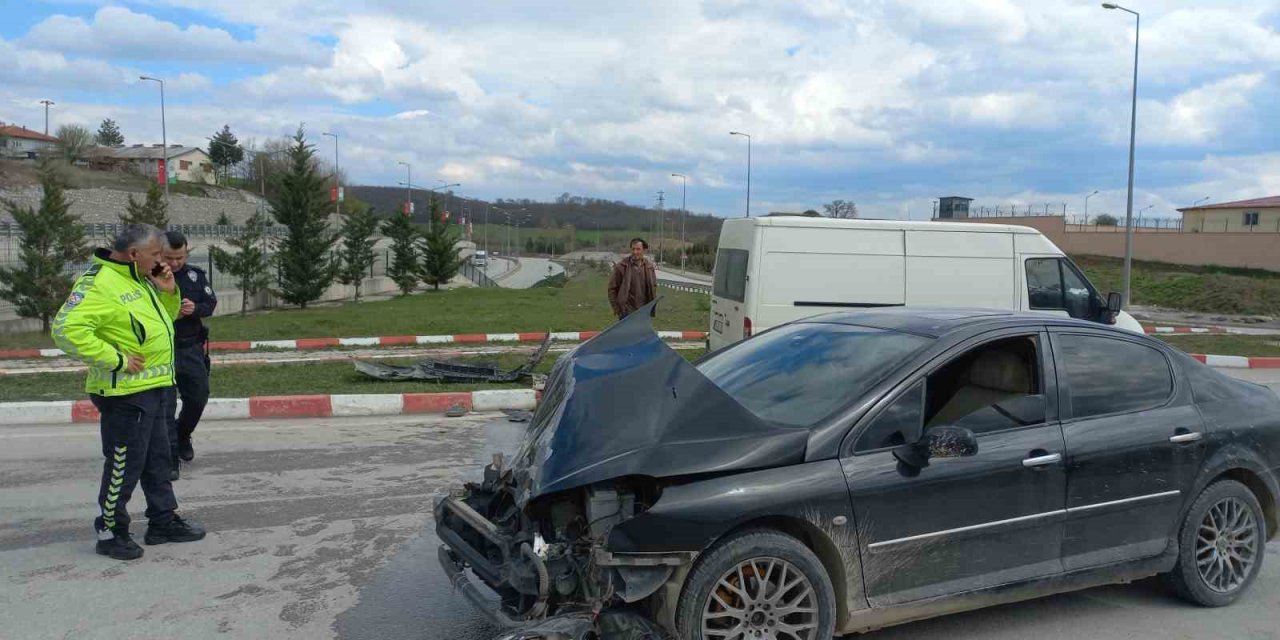 Samsun’da trafik kazası: 2 yaralı
