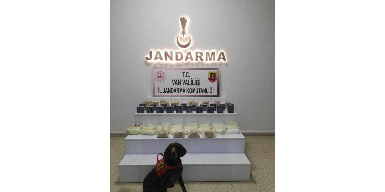 Başkale’de 33 kilo uyuşturucu ele geçirildi