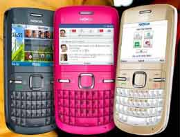 Nokia C3'le sosyal ağlar cebinizde