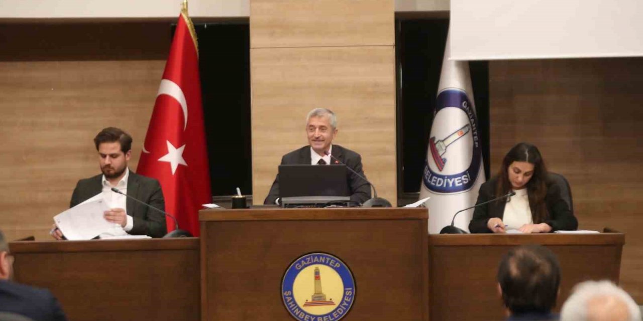 Şahinbey’de Nisan Ayı meclis toplantısı yapıldı