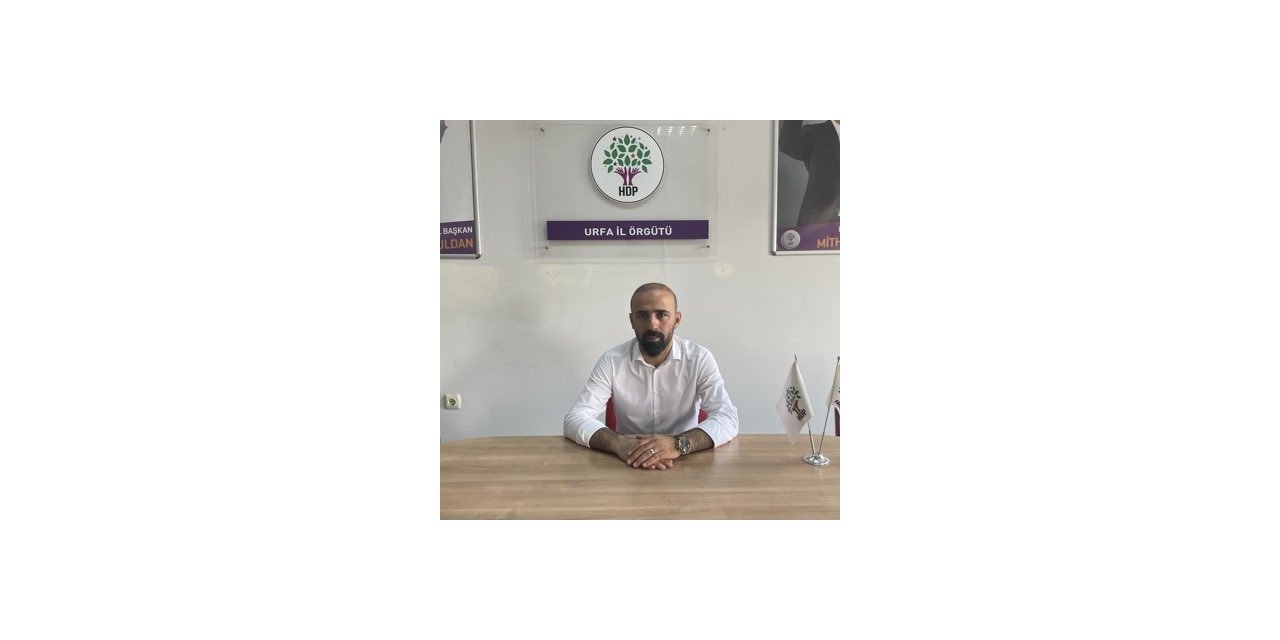 HDP Şanlıurfa İl Eş Başkanı gözaltına alındı