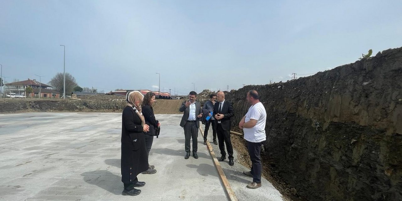 Düzce’yi ikinci yüzme havuzu inşaatı başladı