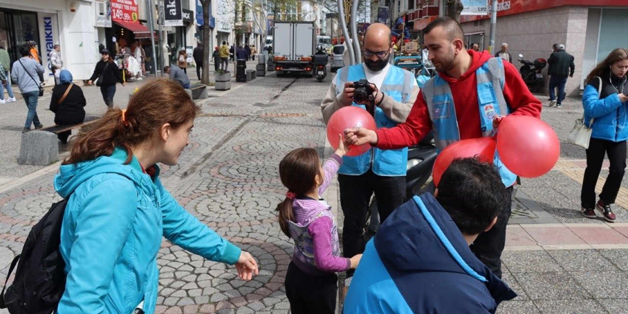 Yalova Belediyesi’nden farkındalık etkinliği