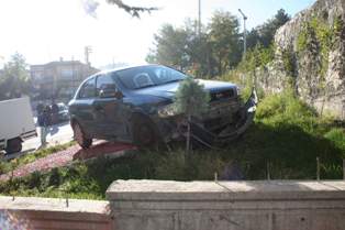 Beyşehir'de trafik kazası: 1 yaralı