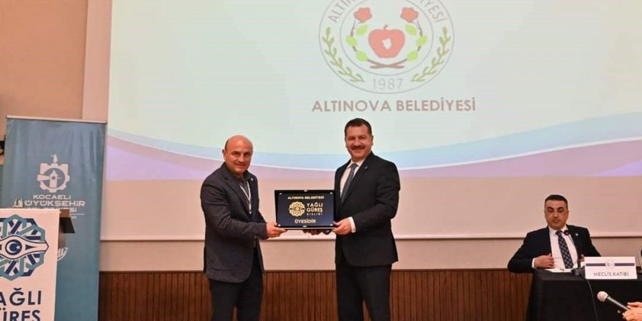 Altınova, Yağlı Güreş Birliği’ne üye oldu