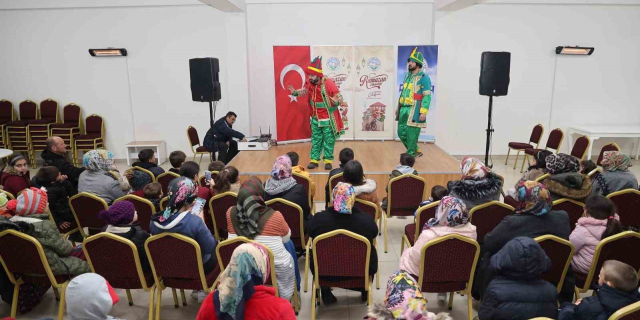Talas’ın ramazan etkinlikleri çocuklara tatlı bir anı
