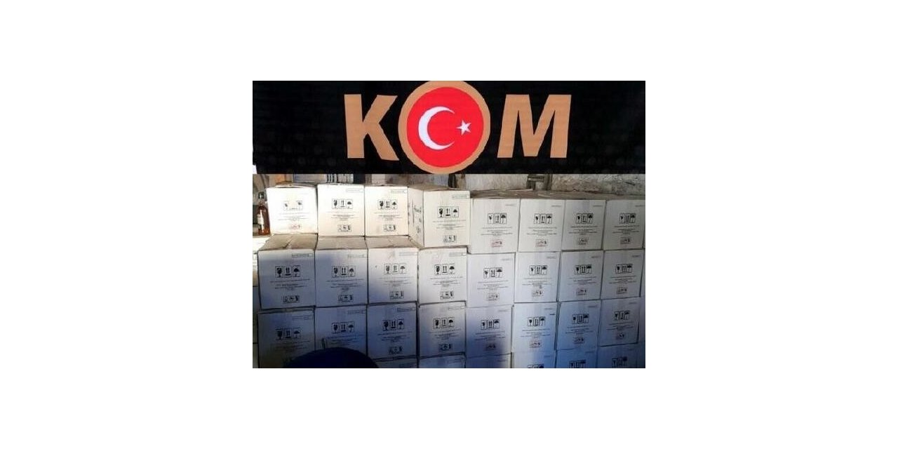 Muğla’da 7 bin 880 şişe sahte içki ele geçirildi