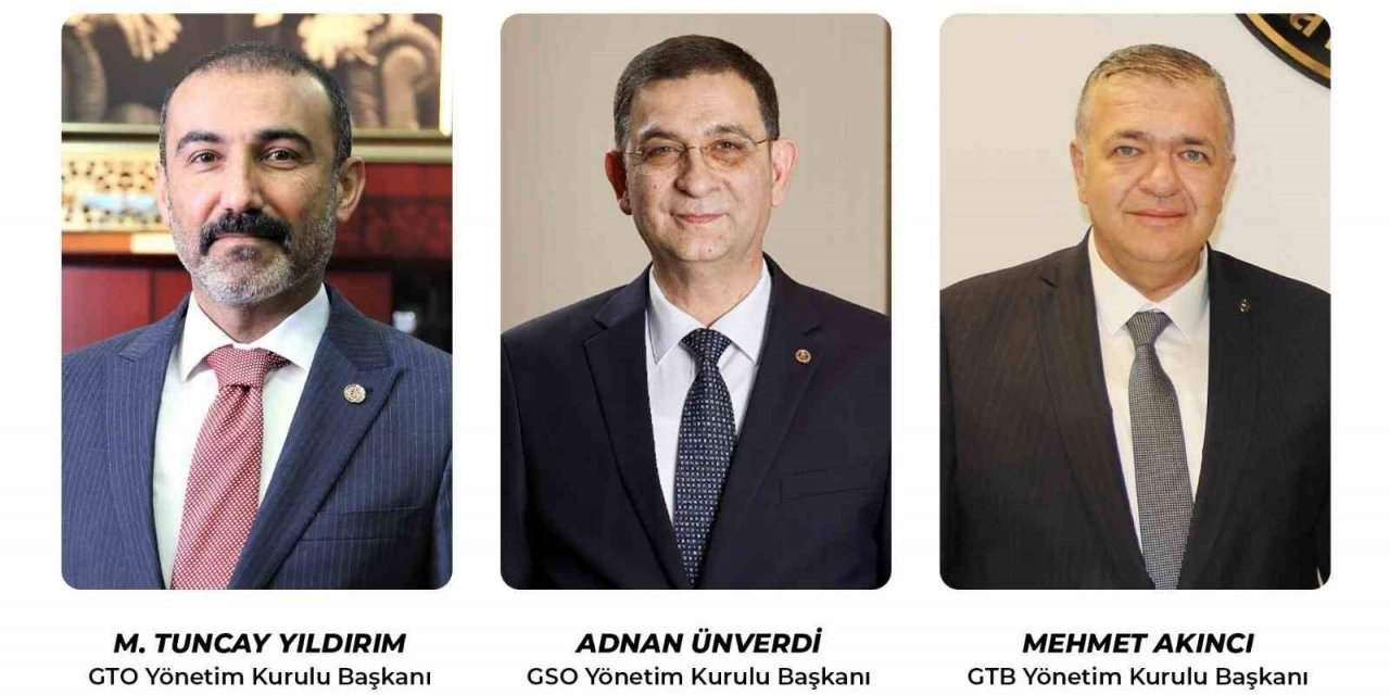 GSO, GTO ve GTB’den ihracat rakamlarıyla ilgili ortak açıklama