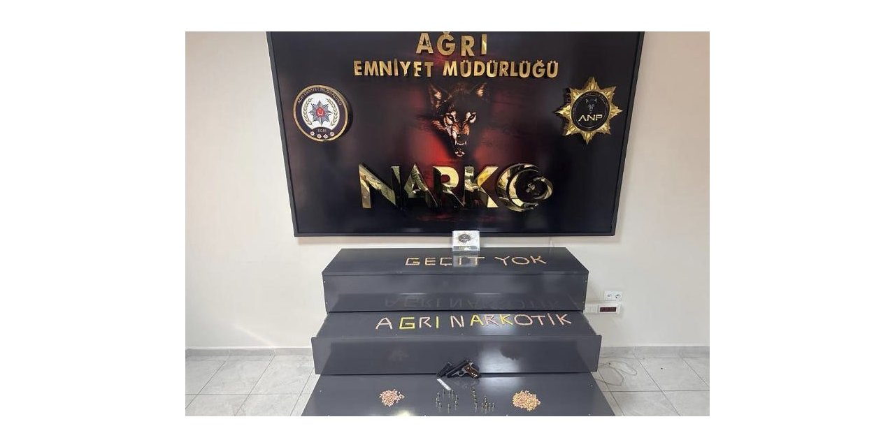 Ağrı’da uyuşturucu operasyonu: 2 tutuklama