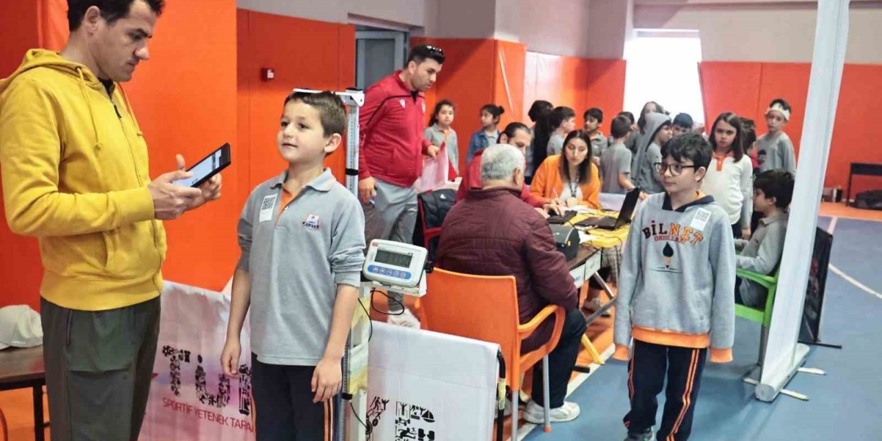 Denizli’de 10 bin öğrenci arasında yetenekli sporcular aranıyor