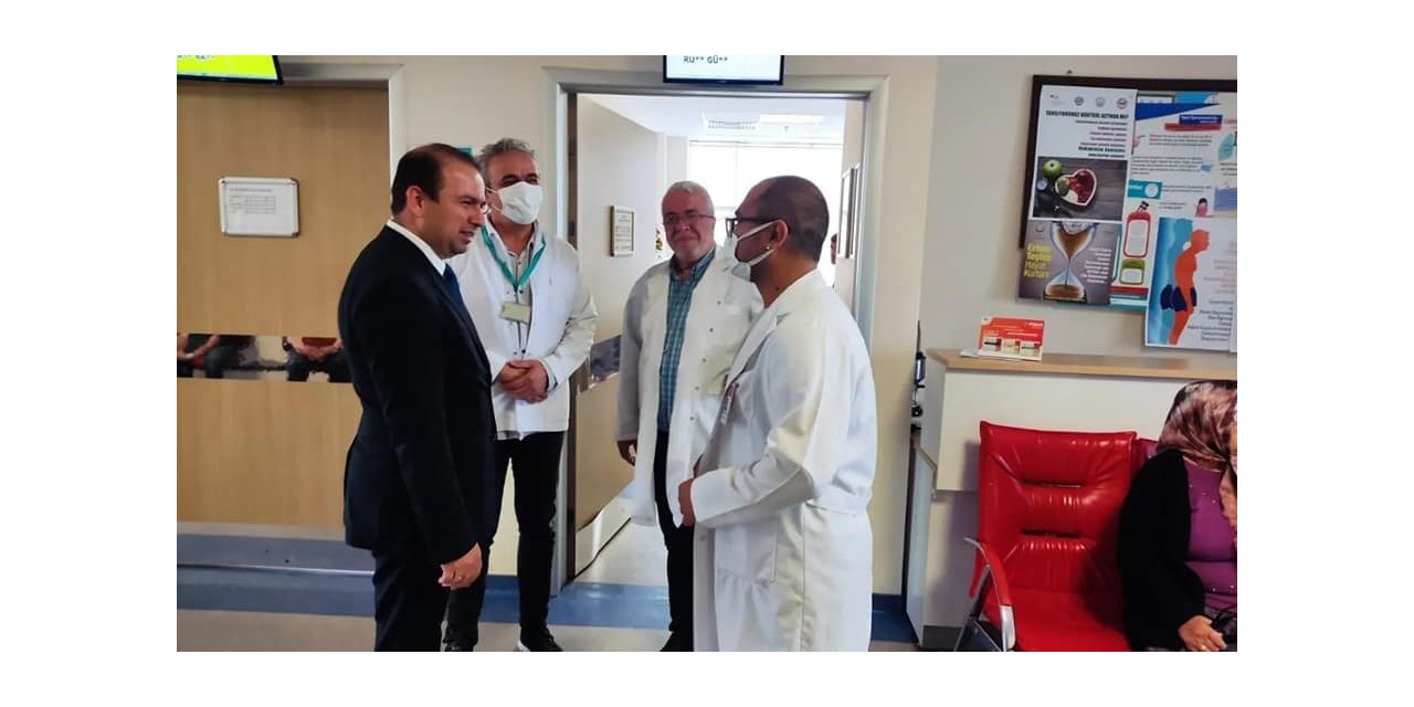 İl Sağlık Müdürü Şenkul, Kuyucak Devlet Hastanesi’nde incelemelerde bulundu
