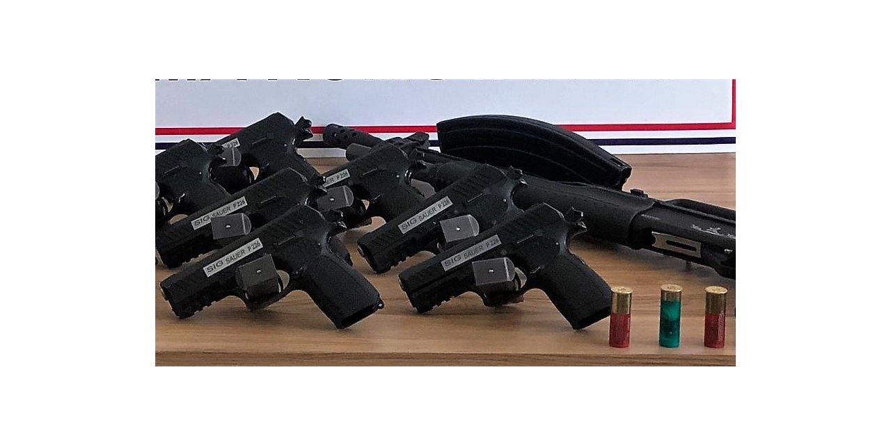 Silah kaçakçılığı operasyonunda 5 tutuklama