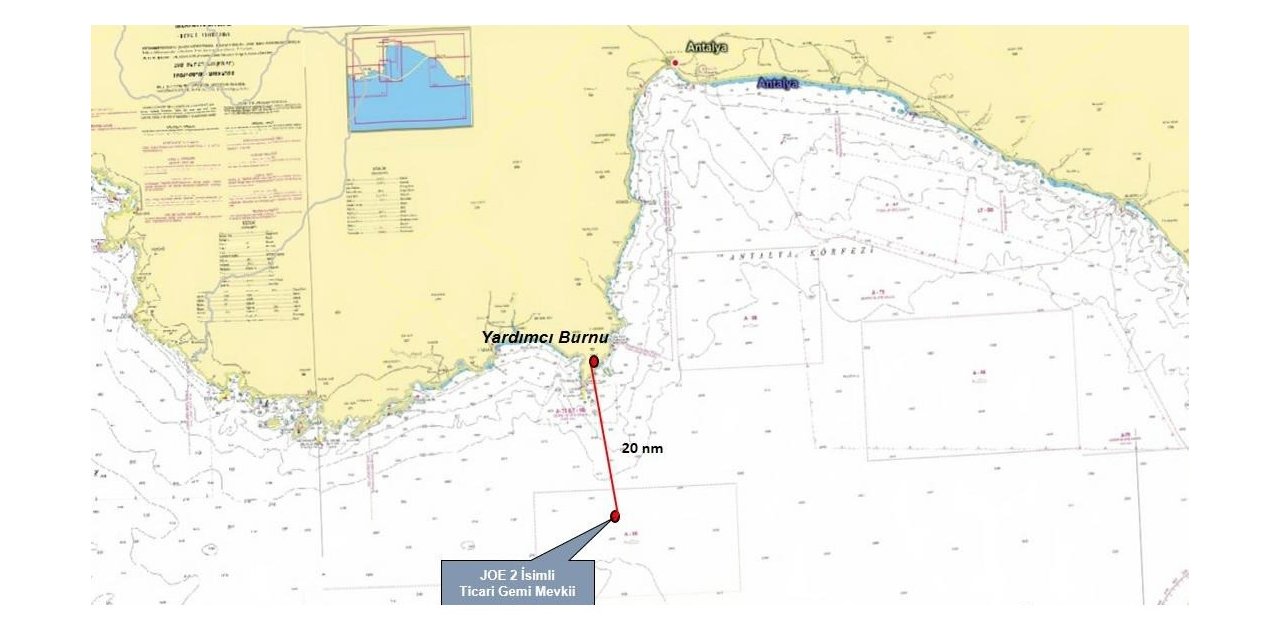 Akdeniz’de kuru yük gemisi battı: 5 kişi kurtarıldı, 9 kişi aranıyor