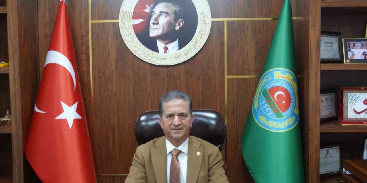 Yüreğir Ziraat Odası Başkanı Doğan: “Tarım arazilerinden alınan emlak vergileri kaldırılmalı”