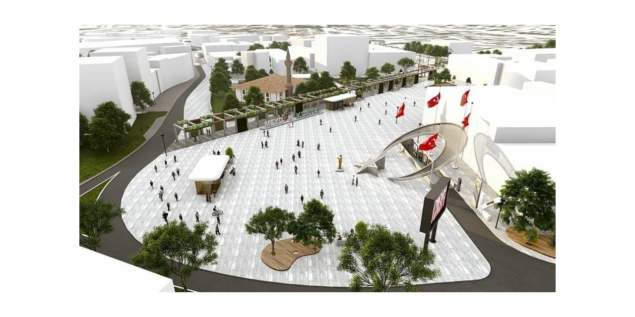 Bu meydan afet durumunda binlerce kişiye sığınak olacak