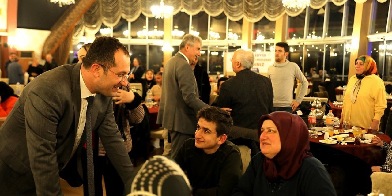 Akçaabat Belediye Başkanı Ekim şehit aileleriyle birlikte oruç açtı