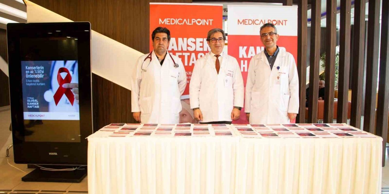 Medical Point Gaziantep Hastanesi’nden Kanser Haftası etkinliği
