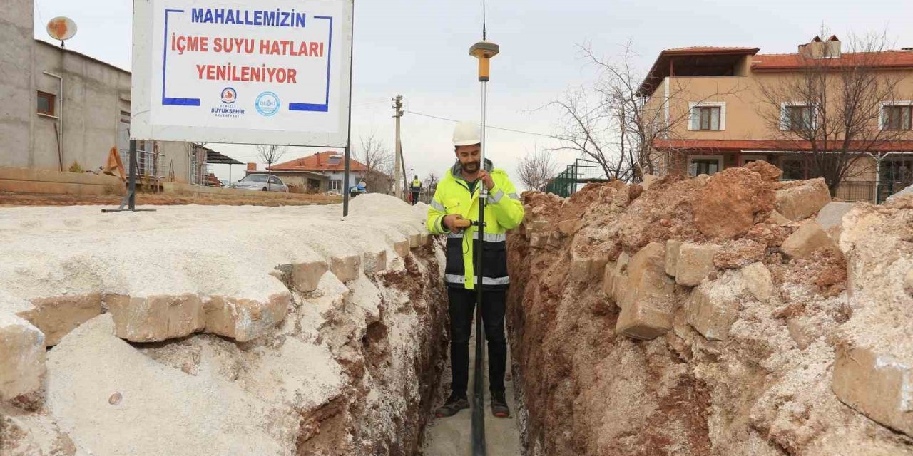 Büyükşehir DESKİ’den Hançalar’da alt yapı atağı