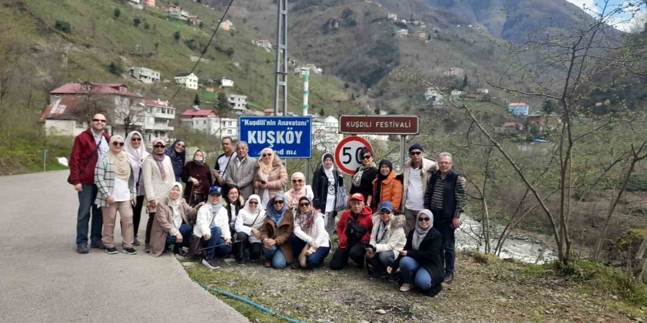 Malezyalı turistler Kuş diline hayran kaldı
