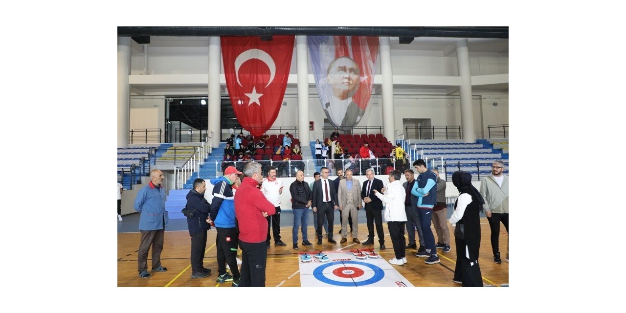 Ağrı’da Curling müsabakaları başladı
