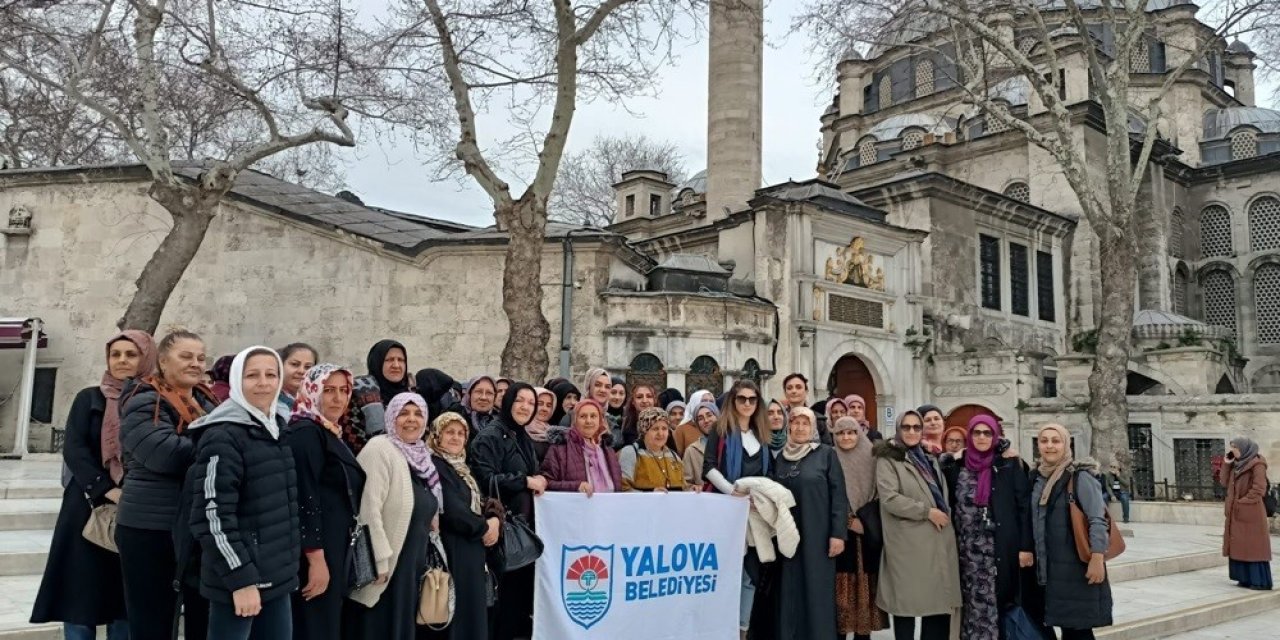Yalova Belediyesi’nin tarihi cami gezileri devam ediyor