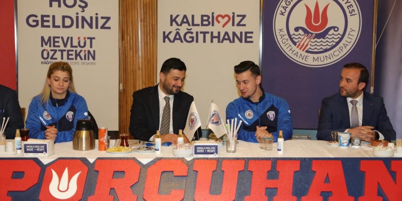 Kağıthane’nin milli sporcuları Avrupa şampiyonu oldu