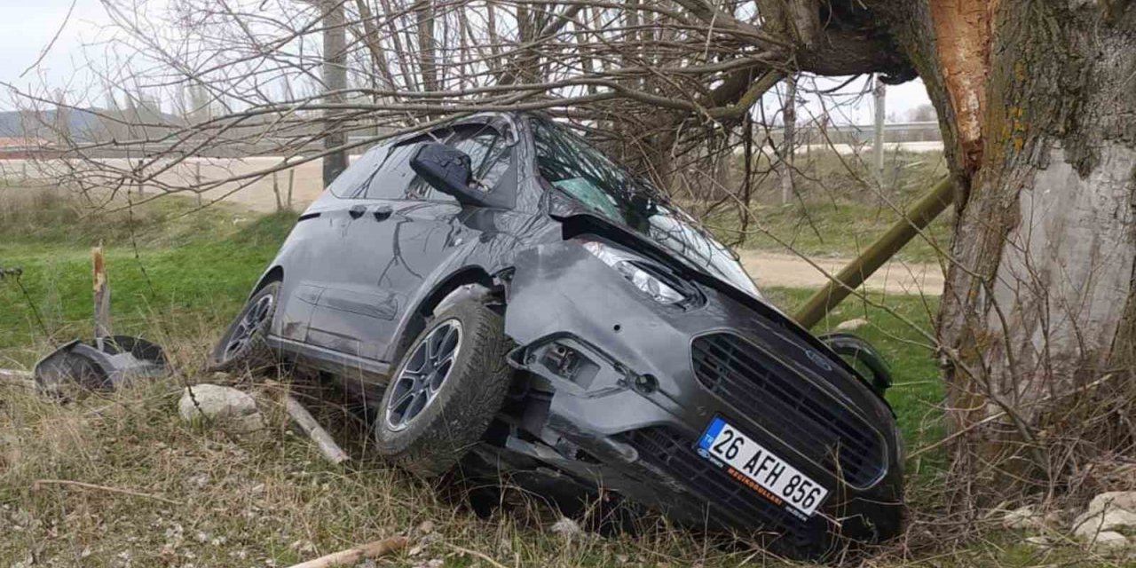 Bu kazadan yara almadan kurtuldu