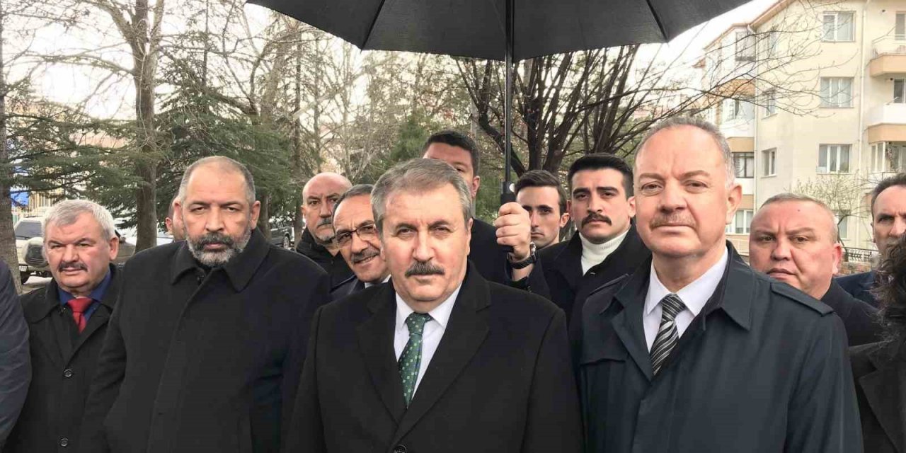 BBP Genel Başkanı Destici: "Ramazan ayında Mescid-i Aksa’da lanetlediğimiz hadiseler yaşanıyor"
