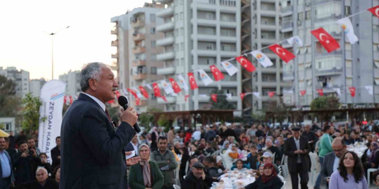 Başkan Karalar, Kozanlılarla iftarda buluştu