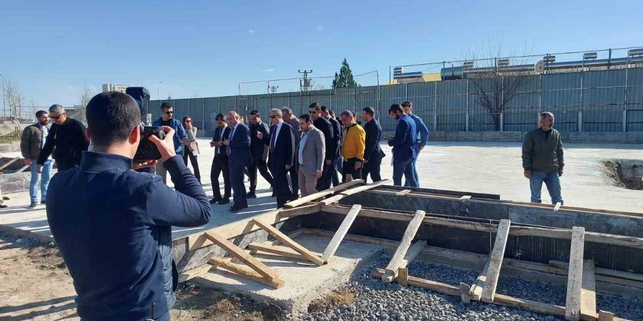 Diyarbekirspor için yapılacak tesisin inşaatı başladı