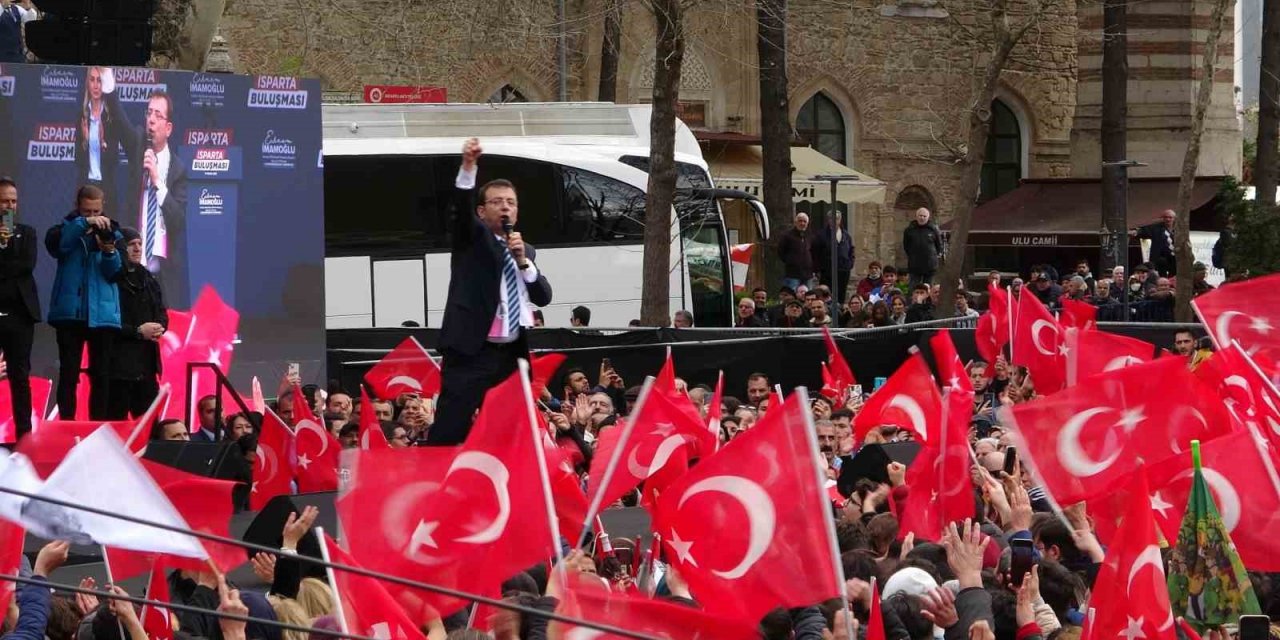 Ekrem İmamoğlu’ndan Muharrem İnce’ye Isparta’dan seçim göndermesi